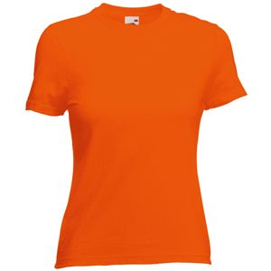Футболка"Lady-Fit Valueweight T", оранжевый_M, 100% х/б, 165 г/м2