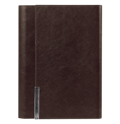 Ежедневник в суперобложке Country Liberty Mocca A5+ в подарочной коробке, коричневый, недатированный, в твердой обложке
